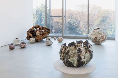Yuji Uedas Blistering Ceramics at Blum  Poe