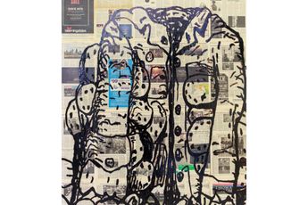 Contemporary art exhibition Rirkrit Tiravanija the intellects take leave at Gladstone Grote Hertstraat Brussels Belgium