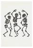 Dance to Dust Drawings 07 by Carlos Amorales contemporary artwork Works on Paper