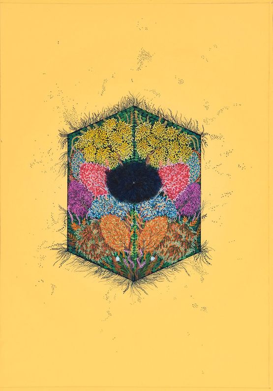 The Vessel by Wardha Shabbir contemporary artwork Painting