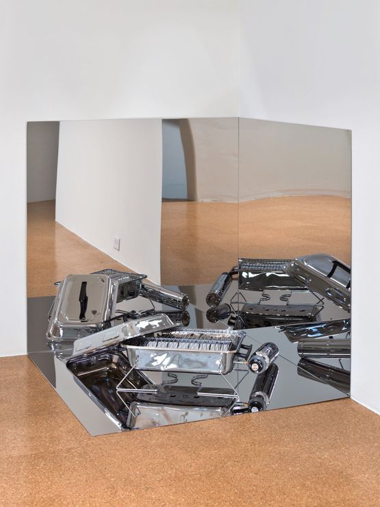 Under 2010 BBQ corner by Rirkrit Tiravanija contemporary artwork Sculpture