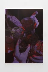 In Red Lights by Daniel Fleur contemporary artwork painting