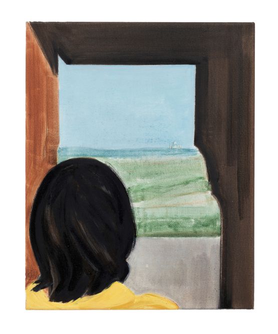Agra Fort View by Matthew Krishanu contemporary artwork Painting