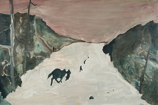 The Glory Way  by Zhao Yang contemporary artwork Painting