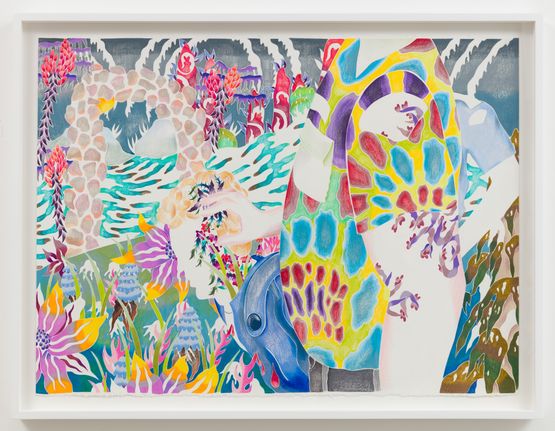 The Pressure by Sarah Ann Weber contemporary artwork Works on Paper