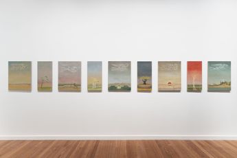 Contemporary art exhibition Vivienne Shark LeWitt The Wind Cries Mary at Roslyn Oxley9 Gallery Sydney Australia
