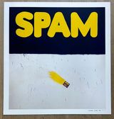 Actual Size - SPAM by Ed Ruscha contemporary artwork print