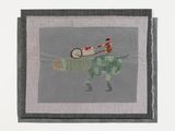 PILGRIMS INSIGNIAS 01 by Fernando Marques Penteado contemporary artwork textile