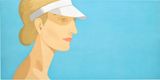 White Visor by Alex Katz contemporary artwork print works on paper