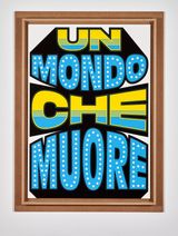 Un Mondo Che Muore  1 by Olaf Nicolai contemporary artwork print