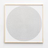 Innumerable Counts Circle - handwritten font by Tatsuo Miyajima contemporary artwork print works on paper