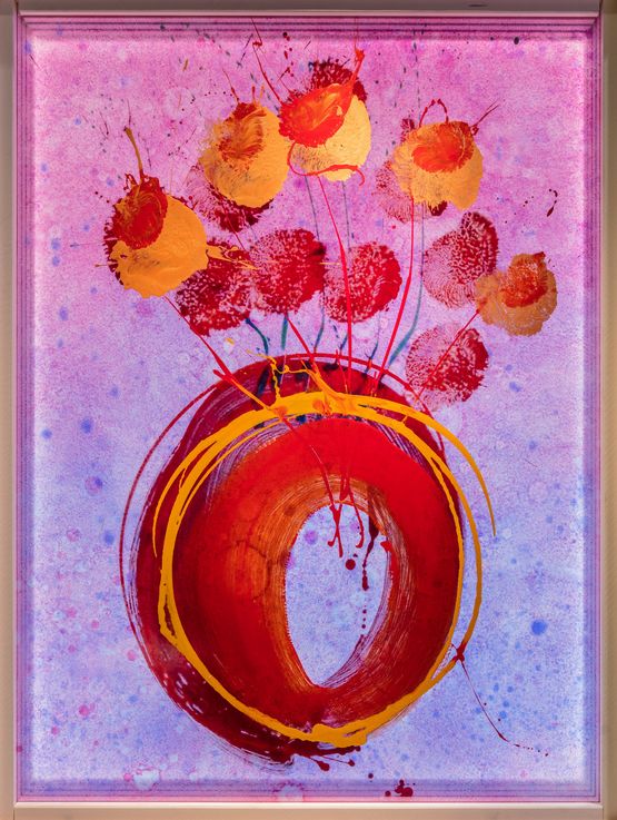 Ikebana Glass on Glass by Dale Chihuly contemporary artwork Sculpture