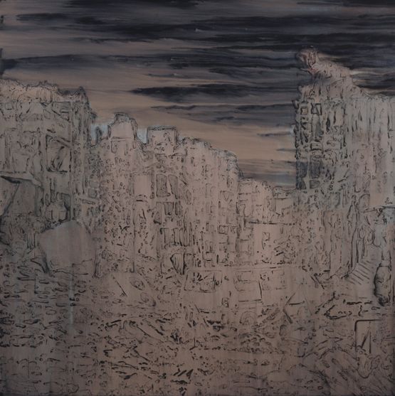 Rubble 1 by Jorge Tacla contemporary artwork Painting