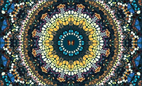 H18-3 Psychedelic The Kaleidoscopes by Damien Hirst contemporary artwork Print