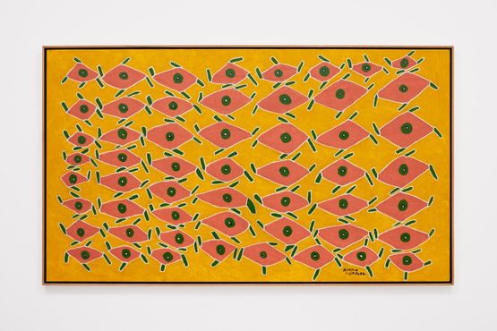 Olhos de espinho Eyes of Thorn by Anisio O. Couto contemporary artwork Painting