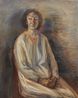 Kate in White Autumn 2019 by Celia Paul contemporary artwork Painting