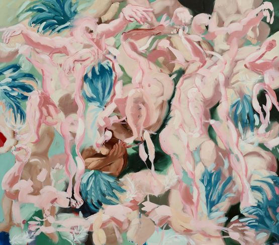 Sinking Soaring by Eleanor Johnson contemporary artwork Painting