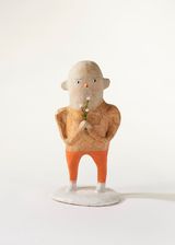 Flower man by KAPPAO contemporary artwork sculpture