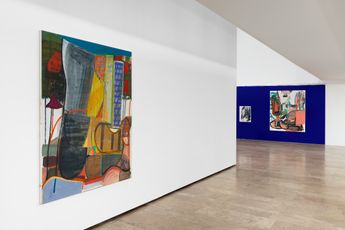 Contemporary art exhibition Amy Sillman Rock Paper Scissors at Capitain Petzel Berlin Germany