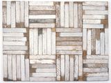 Untitled 12 squares of 6 by Rosalie Gascoigne contemporary artwork mixed media