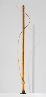 Taboo bamboo by Laurent Martin Lo contemporary artwork sculpture