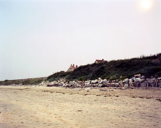 BeachLocation of the D-Day Normandy Landings Omaha Beach France by Tomoko Yoneda contemporary artwork Photography