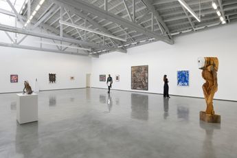 Contemporary art exhibition Group Exhibition Curated by Rashid Johnson Bruts at David Kordansky Gallery Los Angeles United States