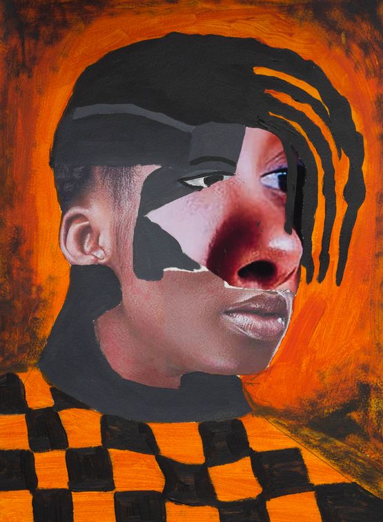 The Black Panjandrum 26 by Larry Amponsah contemporary artwork Painting