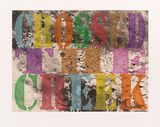 Suburban No. 2. Crossed the Creek by Tracey Moffatt contemporary artwork painting