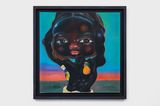Wet Miner by Ndidi Emefiele contemporary artwork painting textile works on paper