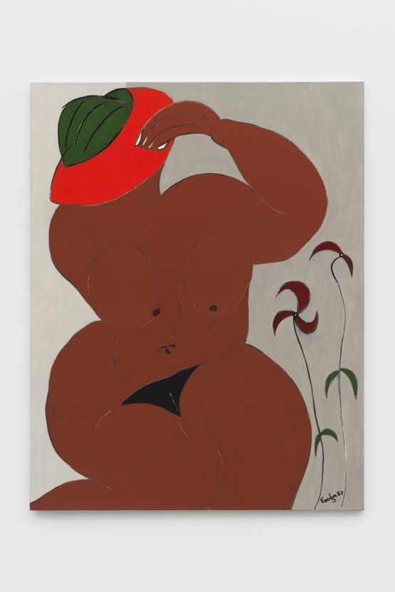 Femme Totale Still Total Woman Still by Everlyn Nicodemus contemporary artwork Painting