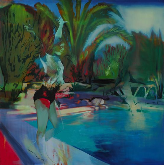 Summer Sister Siren by Kate Gottgens contemporary artwork Painting