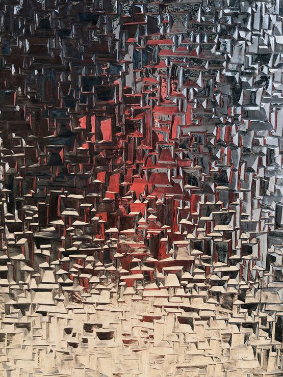 o.T. 3 outside-in  Frankfurt-Preungesheim by Gotz Diergarten contemporary artwork Print