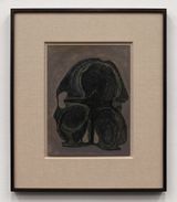 Prehistory 13 by Randy Wray contemporary artwork drawing works on paper
