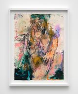 Immortal Enceladus by Daniel Crews-Chubb contemporary artwork works on paper