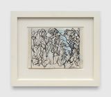 Letter Drawing 2 by Brice Marden contemporary artwork works on paper