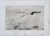 Drip drawing in a landscape II by Leonardo Anker Vandal contemporary artwork drawing painting works on paper