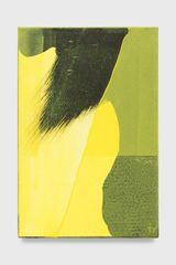 Untitled Arylamidyellow by Daniel Lergon contemporary artwork painting