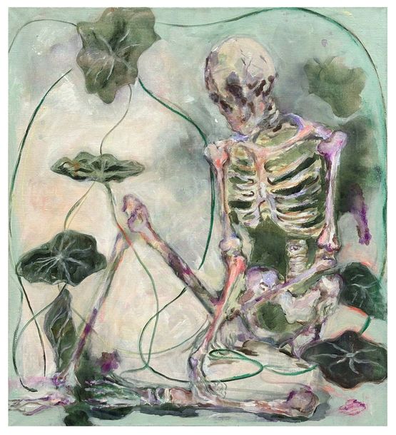Smell of Green by Anna Tuori contemporary artwork Painting