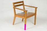 Plasticized chair instrument 1 by Yoshiaki Nakamura contemporary artwork sculpture
