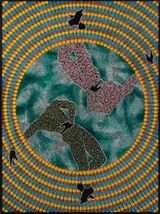 Inzalo Yelanga by Sthenjwa Luthuli contemporary artwork mixed media painting sculpture