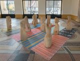 Crazy City by Barthelemy Toguo contemporary artwork sculpture