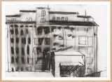 Warehouse I by Sabine Moritz contemporary artwork drawing works on paper