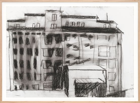Warehouse I by Sabine Moritz contemporary artwork Works on Paper