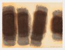 Burnt Umber and Ultramarine by Yun Hyong-Keun contemporary artwork Painting