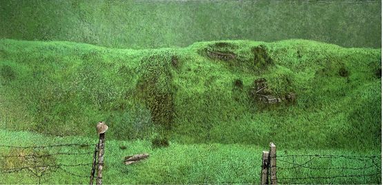 Stage by Mangu Putra contemporary artwork Painting