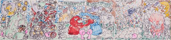 the deepest love in the deepest well of despair study by Jason Phu contemporary artwork Works on Paper