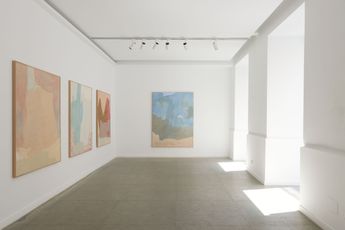 Contemporary art exhibition Alba Suau Entre casa Maria y la mia at Alzueta Gallery Madrid Spain