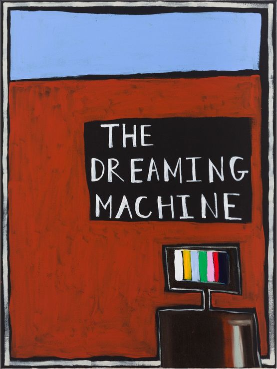 The Dreaming Machine by Mia Boe contemporary artwork Painting