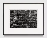 Study of Robert E. Lee StatueBLMRichmond VA by Robert Longo contemporary artwork drawing works on paper